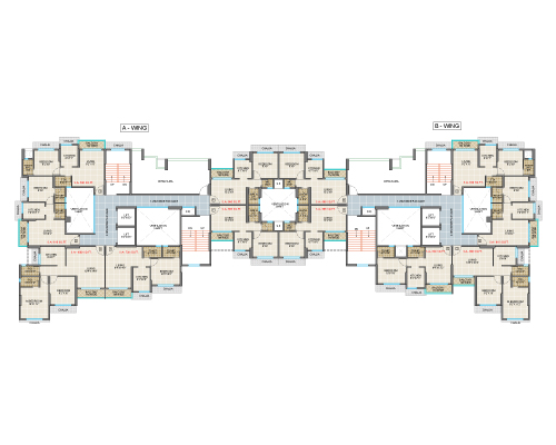 REFUGE FLOOR PLAN 8TH, 13TH And 16TH (With N.T